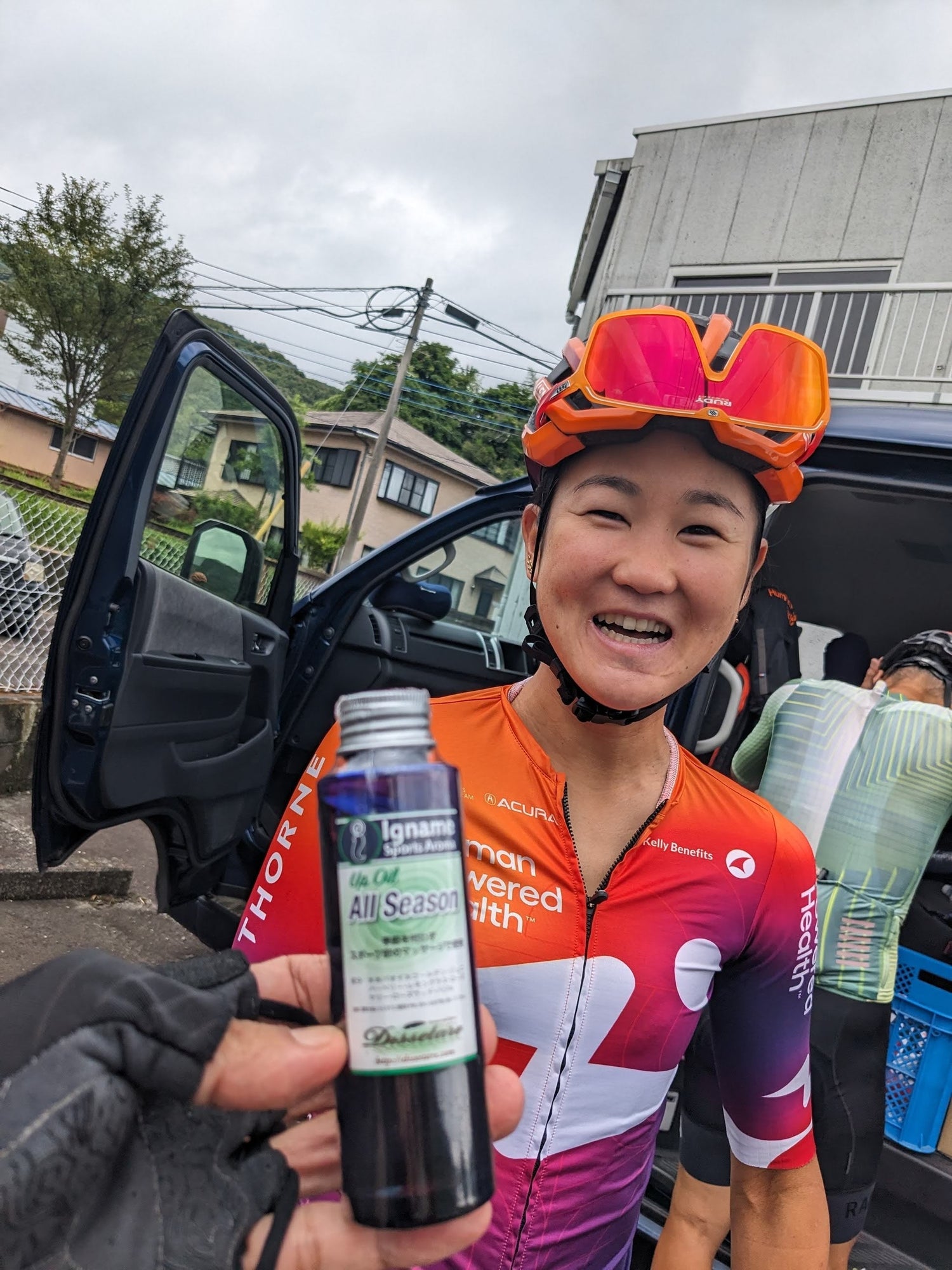 オイルサポートしている與那嶺恵理選手が全日本チャンピオンになりました。