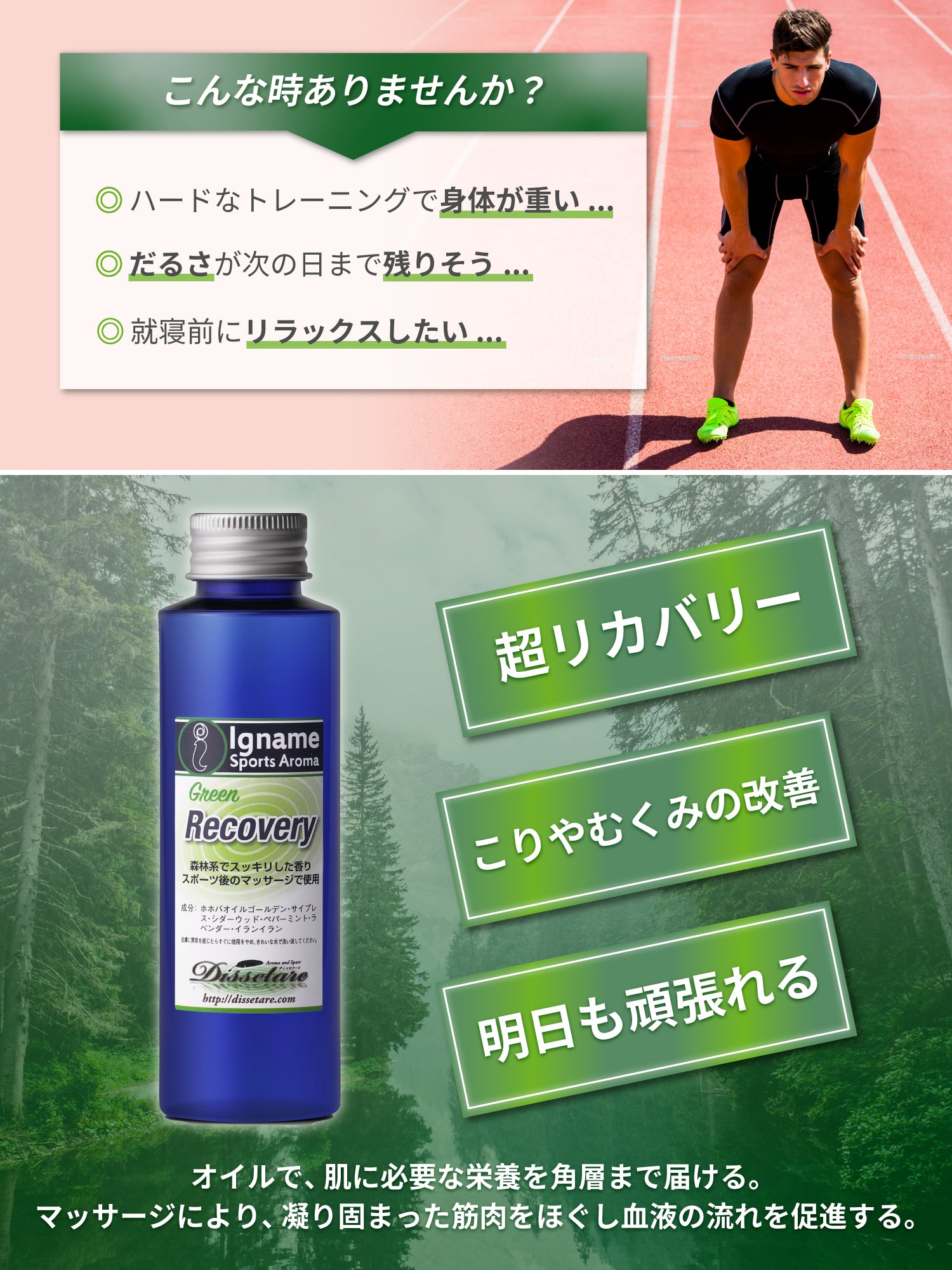 イナーメオイル ベーシック(リカバリー・アップオイル)セット